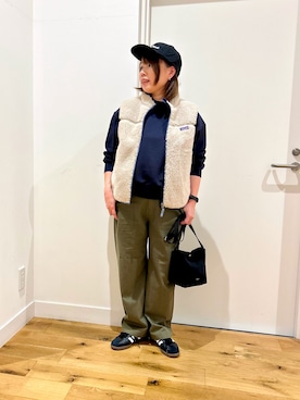 「秋フェスコーデ」｜Hasegawaさん（レディース・154cm）の秋コーディネート