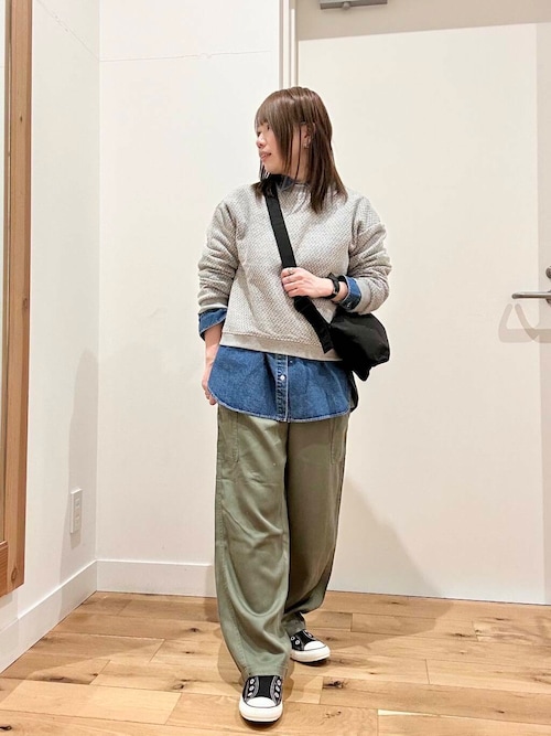 our legacy 22aw クロシェプルオーバー コンパクト クロップド プルオーバー カットソー