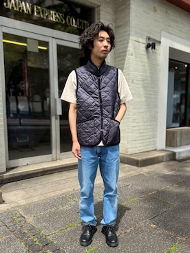「イギリス」｜Lavenham 横浜さん（メンズ・167cm）の春コーディネート