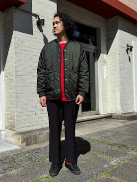 「LAVENHAM(ラベンハム)のアイテム」を使った、Lavenham 横浜さん(メンズ・180cm)の春コーディネート