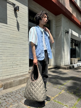 「イギリス」｜Lavenham 横浜さん（メンズ・167cm）の春コーディネート