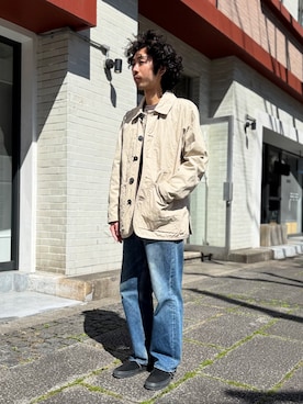 「LAVENHAM(ラベンハム)のアイテム」を使った、Lavenham 横浜さん(メンズ・167cm)の春コーディネート