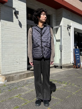 「LAVENHAM(ラベンハム)のアイテム」を使った、Lavenham 横浜さん(メンズ・167cm)の春コーディネート