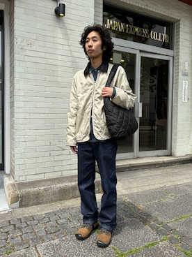 「イギリス」｜Lavenham 横浜さん（メンズ・167cm）の春コーディネート