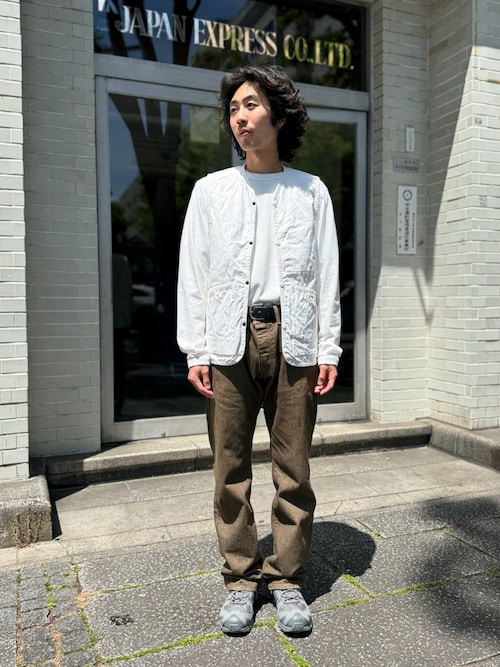 日本製・USコットン長袖Tシャツ 】Jackman X Lavenham Cotton Quilt