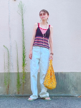 「アイテム（その他）」を使った、yuiteetoyolさん（レディース・160cm・40代）の夏コーディネート