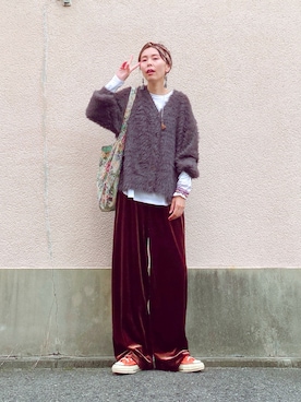 「しまむら（シマムラ）のアイテム」を使った、yuiteetoyolさん（レディース・160cm）の秋コーディネート