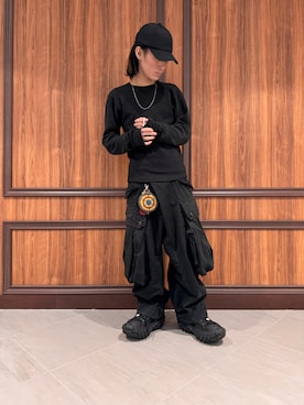 「DANKE SCHON（ダンケシェーン）のアイテム（帽子）」を使った、ゆうとさん（メンズ・170cm）の冬コーディネート