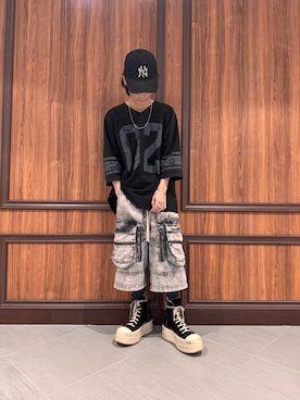 「DANKE SCHON（ダンケシェーン）のアイテム（パンツ）」を使った、ゆうとさん（メンズ・170cm）の春コーディネート