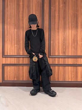 「DANKE SCHON（ダンケシェーン）のアイテム（帽子）」を使った、ゆうとさん（メンズ・170cm）の冬コーディネート