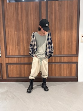 「DANKE SCHON（ダンケシェーン）のアイテム（デニムジャケット）」を使った、ゆうとさん（メンズ・170cm）の秋コーディネート
