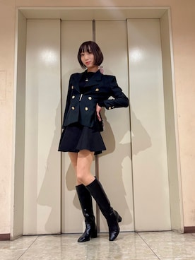 「MURUA（ムルーア）のアイテム」を使った、yuiyuzukiさん（レディース・169cm）の秋コーディネート