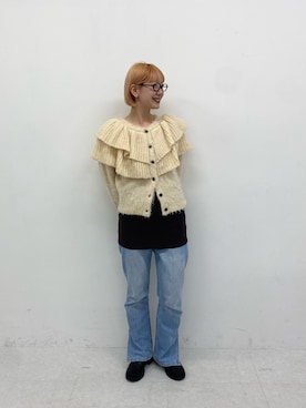 「LAATO（ラート）のアイテム」を使った、shopioさん（レディース・167cm）の冬コーディネート