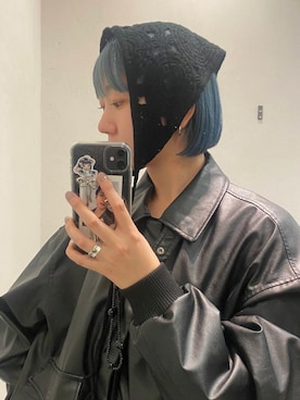 「アイテム（その他ヘアアクセサリー）」を使った、shopioさん（レディース・167cm）の秋コーディネート