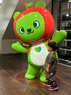 「BREEZE（ブリーズ）のアイテム」を使った、キッズたちさん（レディース・156cm・20代）の秋コーディネート