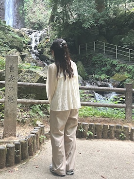 「mily bilet（ミウィビレット）のアイテム」を使った、nagooさん（レディース・163cm）の秋コーディネート