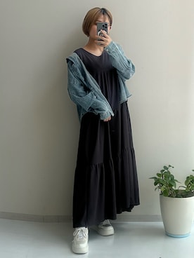 「nissen（ニッセン）のアイテム」を使った、p iさん（レディース・155cm）の夏コーディネート