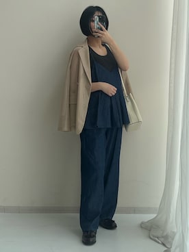 p iさん（レディース・155cm）の春コーディネート