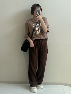 p iさん（レディース・155cm）の夏コーディネート