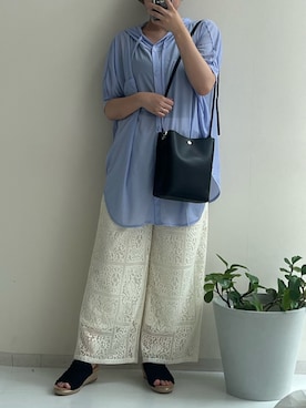 p iさん（レディース・155cm）の春コーディネート