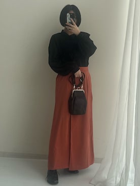 p iさん（レディース・155cm）の冬コーディネート