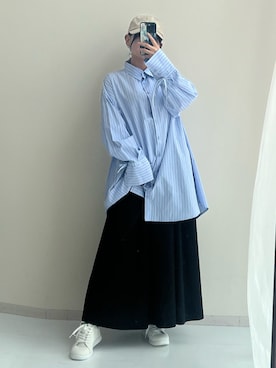 「nissen（ニッセン）のアイテム」を使った、p iさん（レディース・155cm）の夏コーディネート