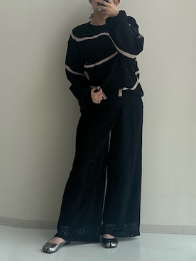 「nissen（ニッセン）のアイテム」を使った、p iさん（レディース・155cm）の秋コーディネート
