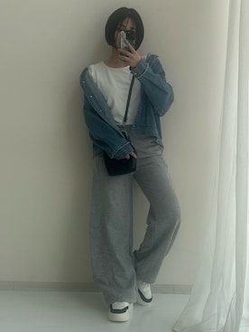 p iさん（レディース・155cm）の冬コーディネート