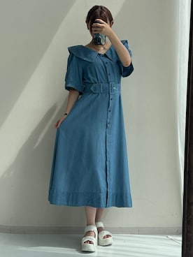 p iさん(レディース・155cm)の夏コーディネート