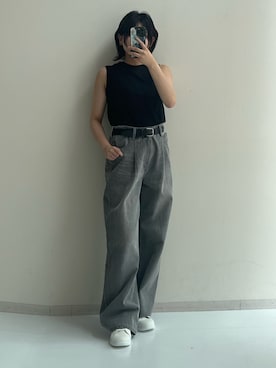 p iさん（レディース・155cm）の夏コーディネート