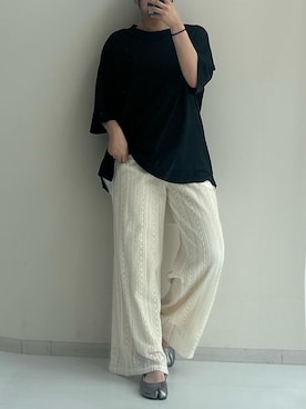 「nissen（ニッセン）のアイテム」を使った、p iさん（レディース・155cm）の夏コーディネート