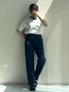 p iさん（レディース・155cm）の夏コーディネート