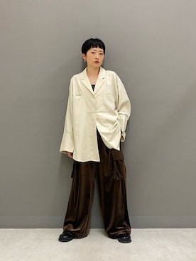 「アイテム（その他シューズ）」を使った、ほみさん（レディース・156cm）の秋コーディネート