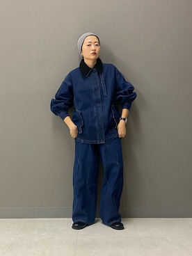 「アイテム（その他シューズ）」を使った、ほみさん（レディース・156cm）の秋コーディネート
