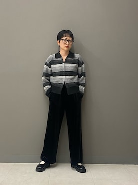 「アイテム（カーディガン/ボレロ）」を使った、ほみさん（レディース・156cm）の夏コーディネート