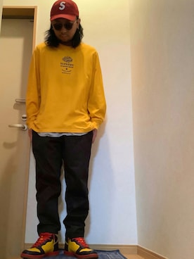 higemegane☑︎さん（メンズ・171cm）の秋コーディネート