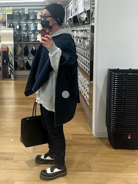 「CASIO(カシオ)のアイテム(リング)」を使った、higemegane☑︎さん(メンズ・172cm)の春コーディネート