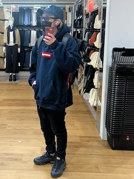 「アイテム（バックパック/リュック）」を使った、higemegane☑︎さん（メンズ・172cm）の秋コーディネート