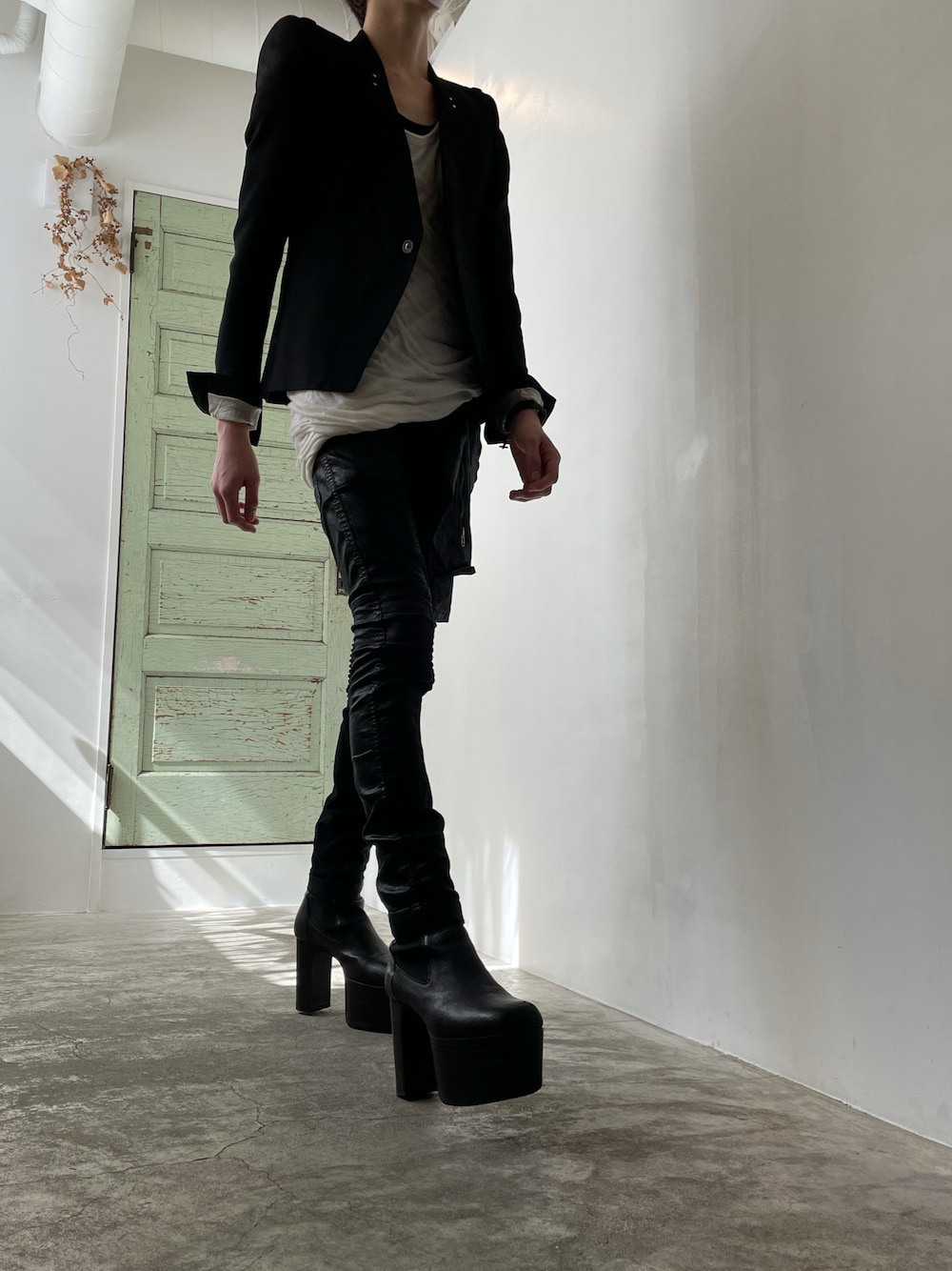Rick Owens（リックオウエンス）の「Rick Owens - Platform Leather