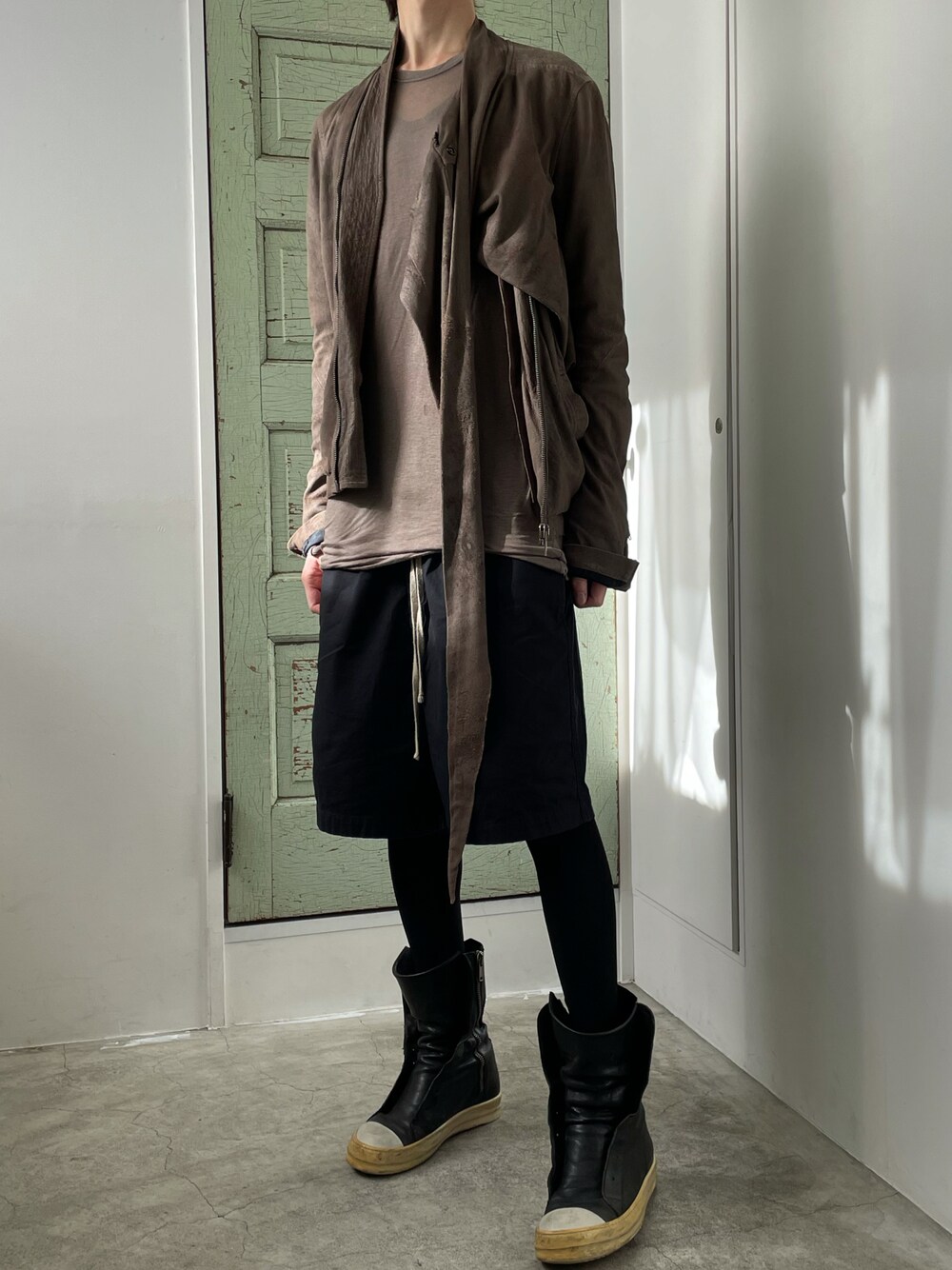 Rick Owensブラウンジャケット 38サイズ Rick Owens】とっておきのレザージャケットコレクション【2023年