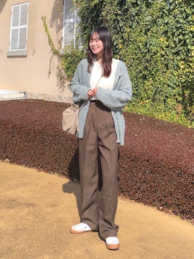 「SVEC（シュベック）のアイテム」を使った、tomoka︎︎︎︎︎☺︎さん（レディース・157cm）の冬コーディネート