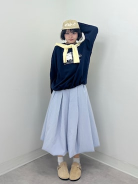 「アイテム（メイクアップ）」を使った、tomoka︎︎︎︎︎☺︎さん（レディース・157cm）の秋コーディネート