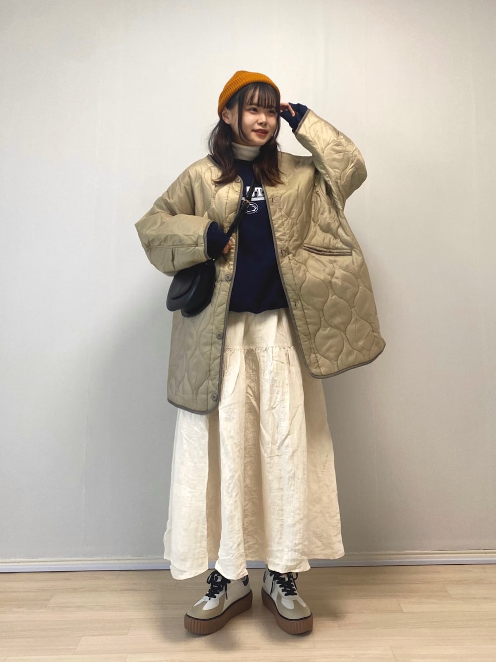 select MOCAのモッズコートを使った人気ファッションコーディネート