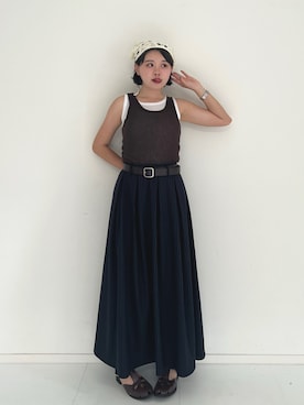 「アイテム（腕時計）」を使った、tomoka︎︎︎︎︎☺︎さん（レディース・157cm）の夏コーディネート