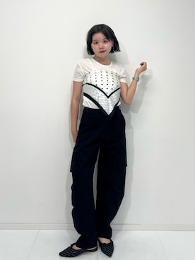 「アイテム（財布/小物）」を使った、tomoka︎︎︎︎︎☺︎さん（レディース・157cm・20代）の夏コーディネート