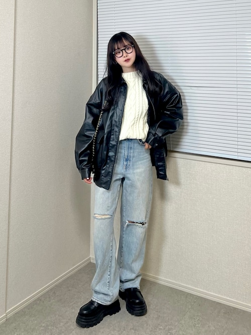 HW CRASH LOOSE STRAIGHT（デニムパンツ）｜MOUSSY（マウジー