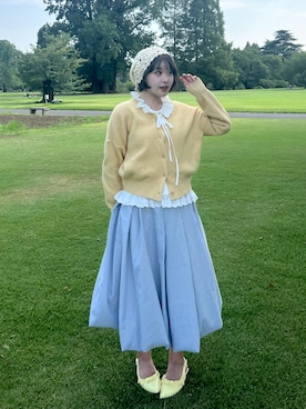 「アイテム（メイクアップ）」を使った、tomoka︎︎︎︎︎☺︎さん（レディース・157cm）の秋コーディネート