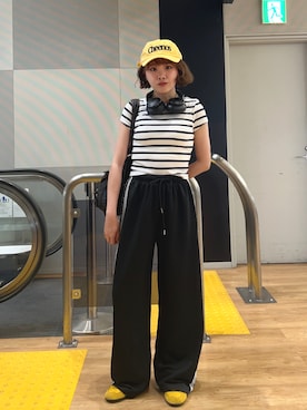 「アイテム（メイクアップ）」を使った、tomoka︎︎︎︎︎☺︎さん（レディース・157cm）の秋コーディネート