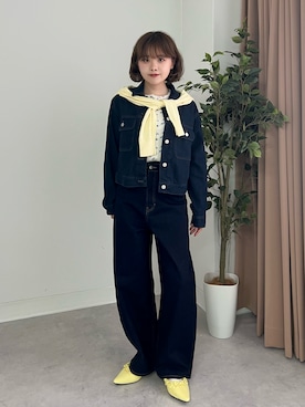 「アイテム（パンプス）」を使った、tomoka︎︎︎︎︎☺︎さん（レディース・157cm）の秋コーディネート