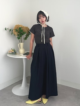 「アイテム（メイクアップ）」を使った、tomoka︎︎︎︎︎☺︎さん（レディース・157cm）の秋コーディネート